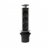 Выдвижная розетка вертикальная POSocket - Standard (3 розетки, провод 1.8 м кабель)